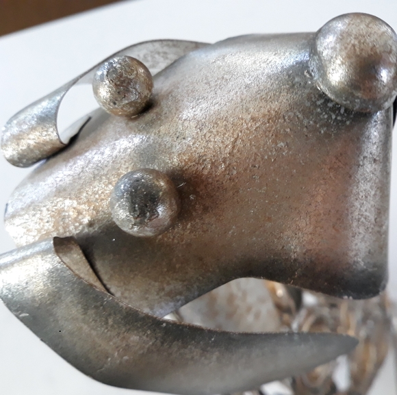 Metal Dog cork Holder, home Decor sculpture - Picture 8 of 8